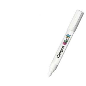 Marcador Giz Liquido Campus Chalk Branco Unidade