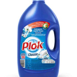 Detergente Roupa Plok Classic 5Lts (100 doses)