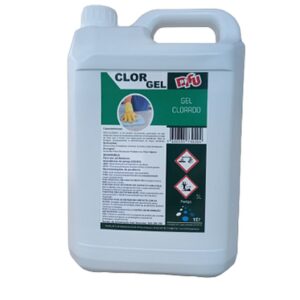 Detergente Difu Gel Desinfectante Clorado Limão 5Lts (Clorgel)