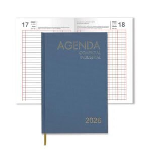 Agenda Comércio e Indústria (18,5x29) Azul 2026