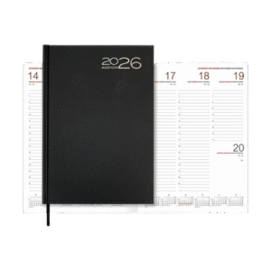 Agenda Orion A27 (20x27) Semanal Preto 2026