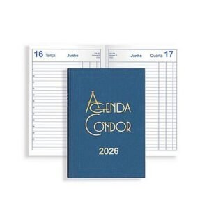 Agenda Escritório Condor A21 14x21 Diária Azul 2026