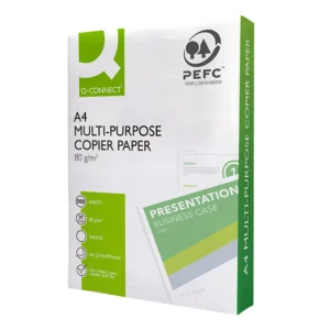 Papel Fotocopia A4 Q-Connect Economy 80Grs c/500Fls