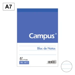 Bloco Notas Campus A7 60g/80F Pautado
