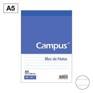 Bloco Notas Campus A5 60g/80F Pautado